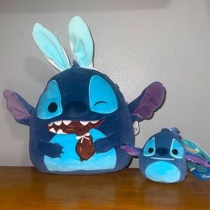 Pair of Easter Stitch Squishmallows